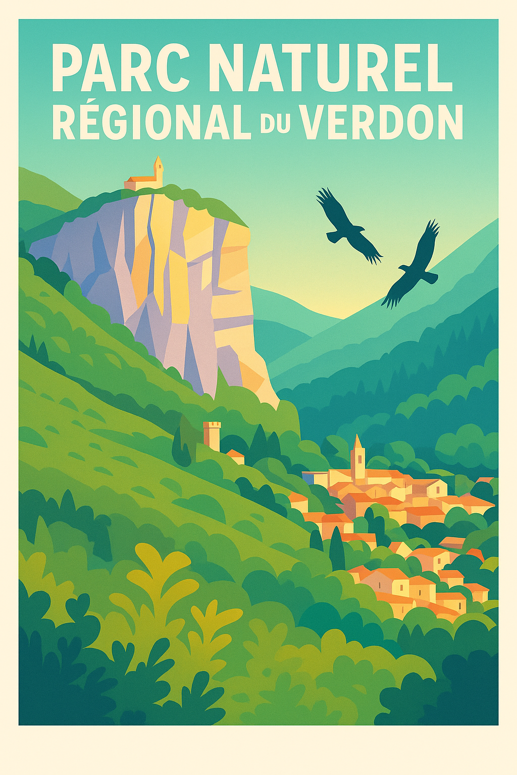 Affiche de Le Verdon - Évasion sauvage au cœur des gorges