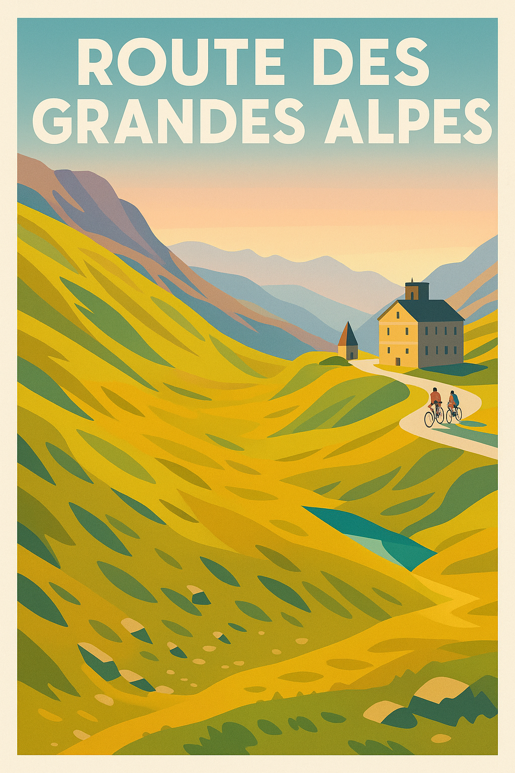 Affiche de Route des Grandes Alpes - L'aventure mythique au sommet