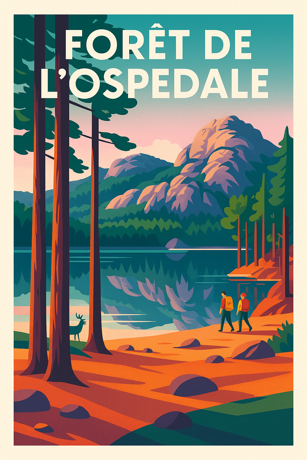 Affiche de Forêt de l'Ospedale - L'évasion sauvage au cœur de la Corse