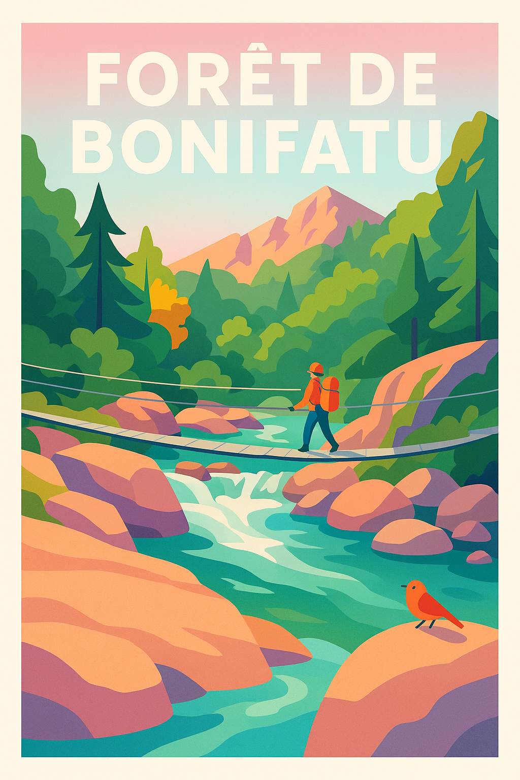 Affiche de Forêt de Bonifatu - L'évasion sauvage au cœur de la Corse