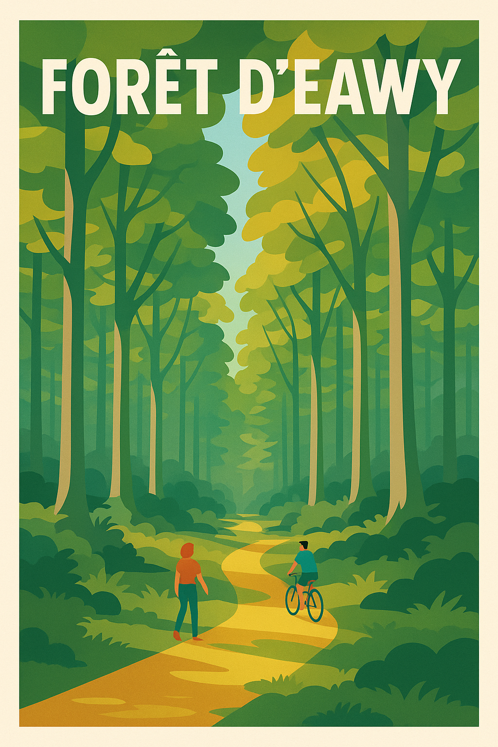 Affiche de Forêt d'Eawy - Une immersion au cœur du poumon vert de Normandie
