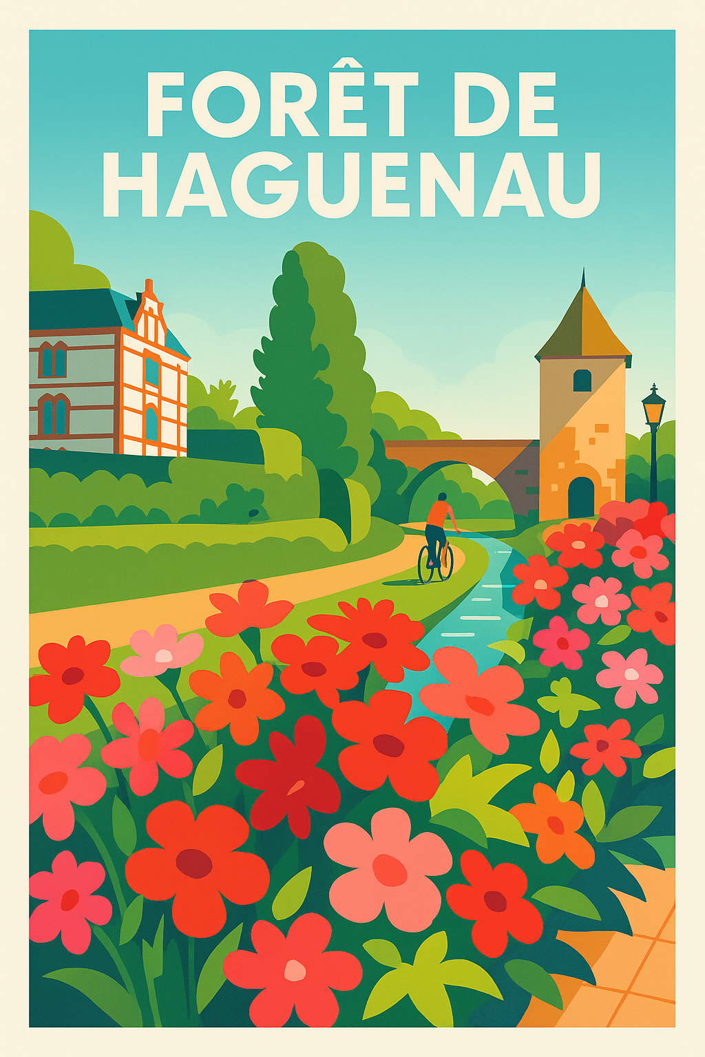 Affiche de Forêt de Haguenau - Une évasion bucolique au cœur de l'Alsace