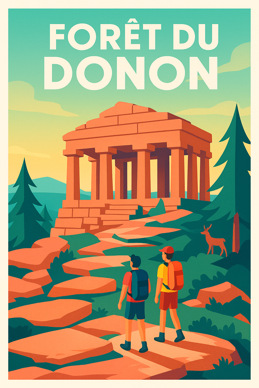 Affiche de Forêt du Donon - Mystère et Nature au Sommet des Vosges