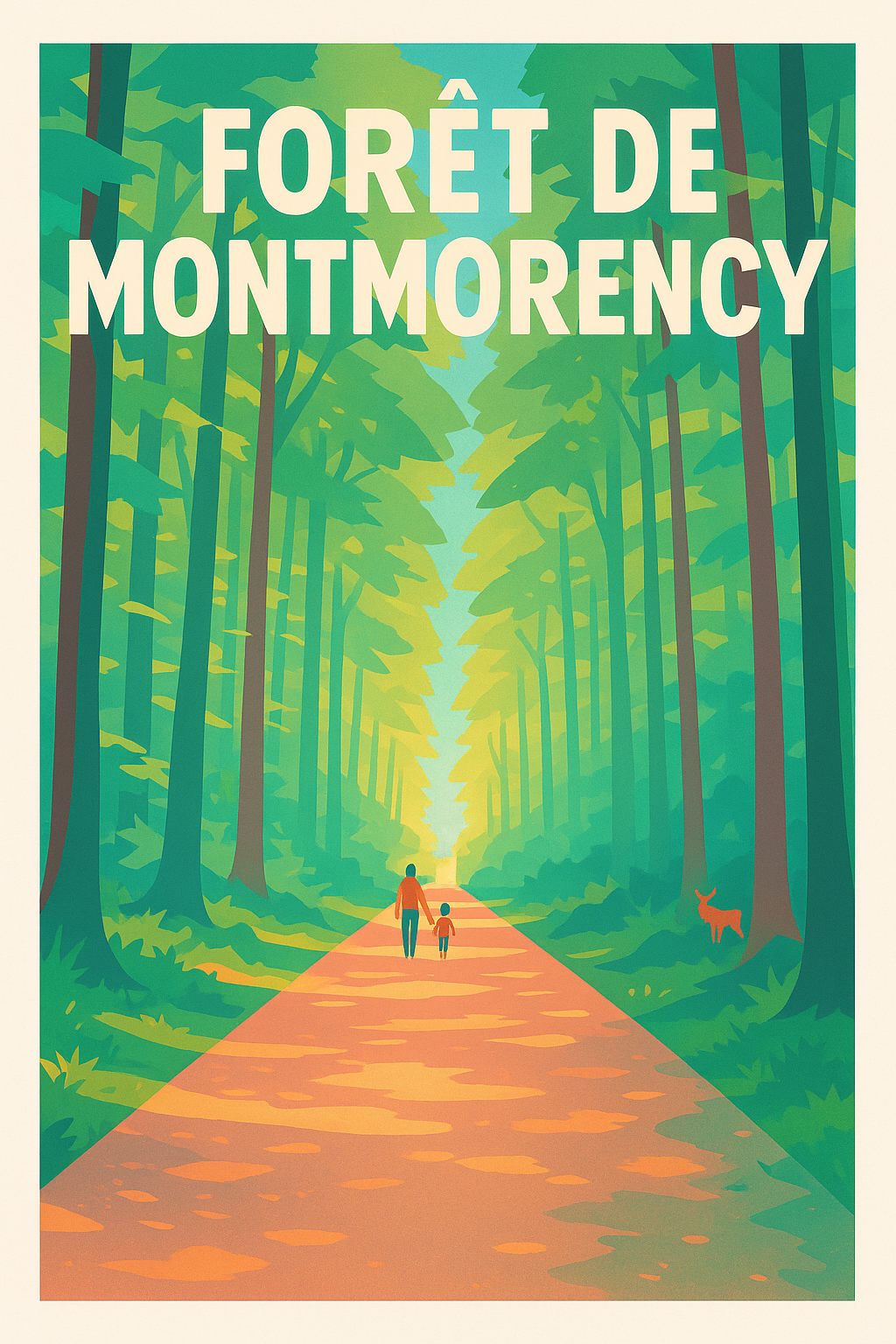Affiche de Forêt de Montmorency - Une parenthèse enchantée au cœur de la nature
