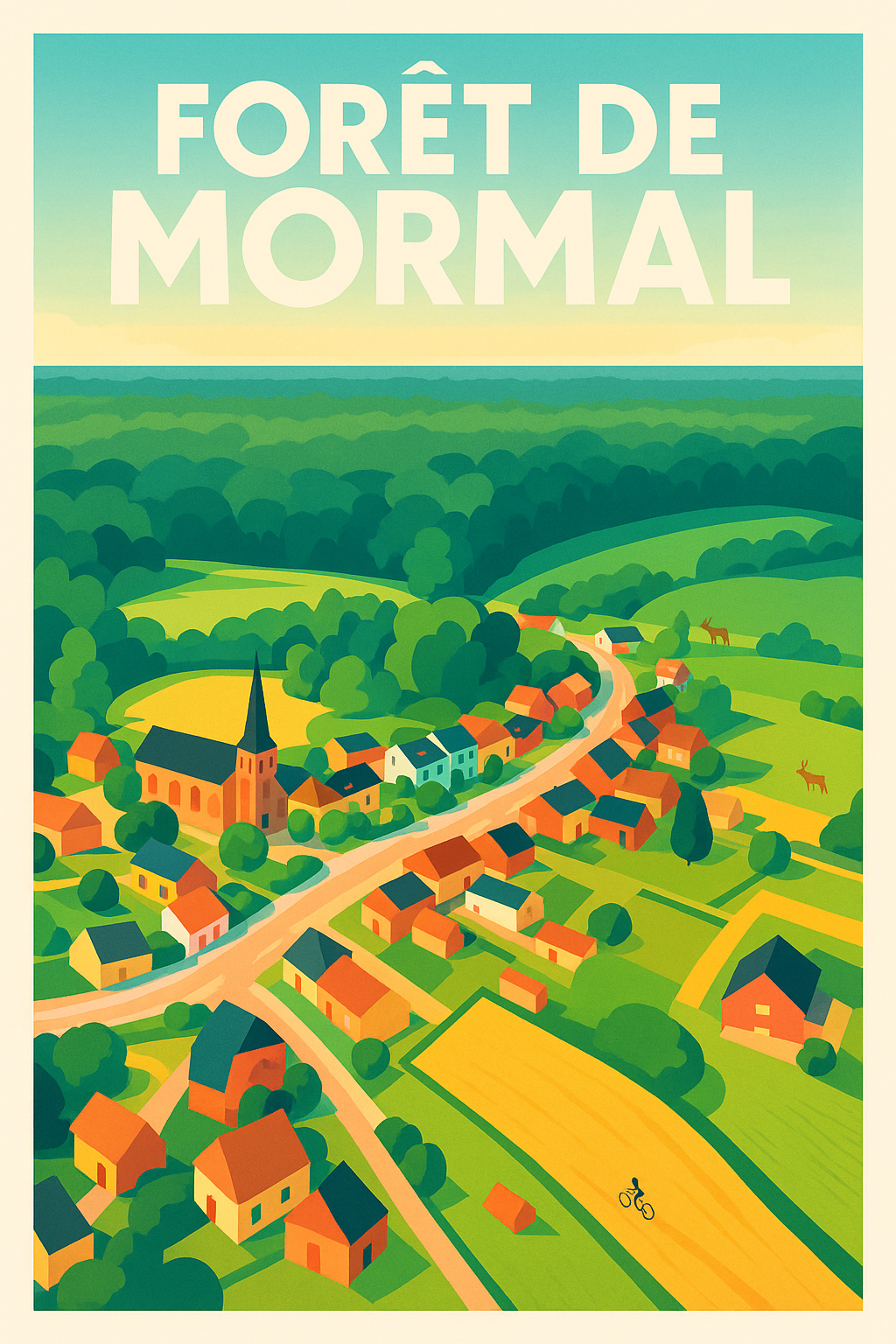 Affiche de Forêt de Mormal - L'écrin de verdure du Nord