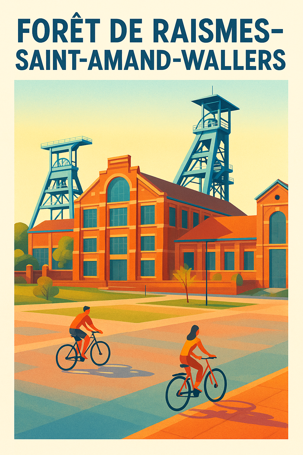 Affiche de Forêt de Raismes-Saint-Amand-Wallers - Évasion au cœur du patrimoine minier