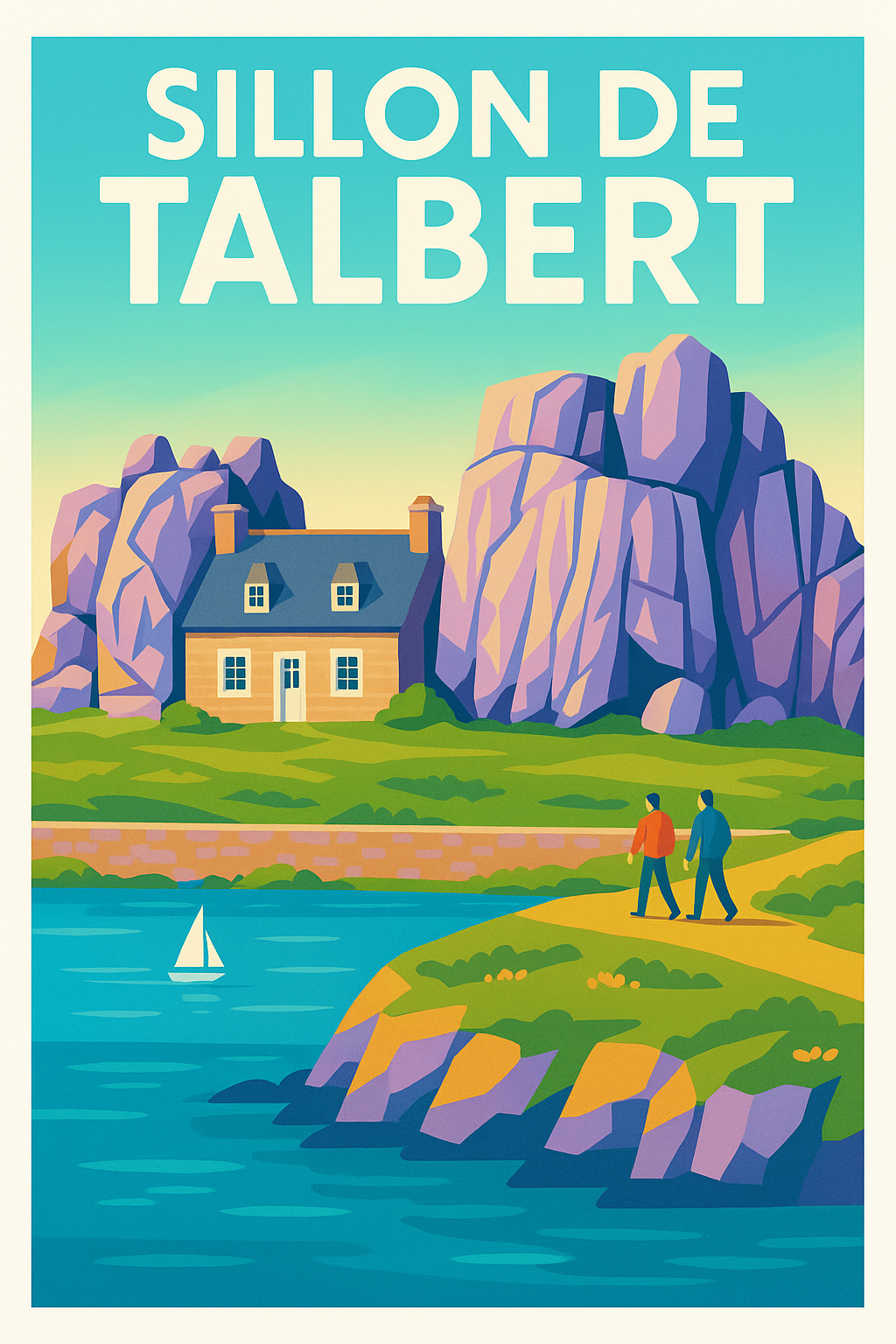 Affiche de Sillon de Talbert - Escapade sauvage en terre bretonne