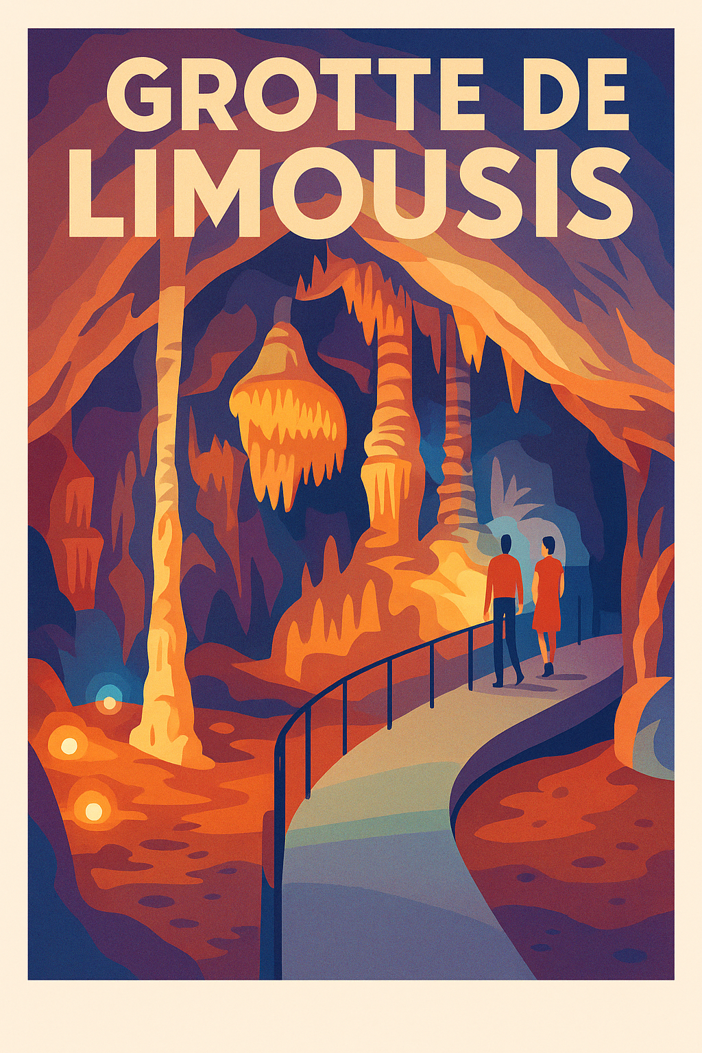 Affiche de Grotte de Limousis - Voyage au cœur de la terre occitane