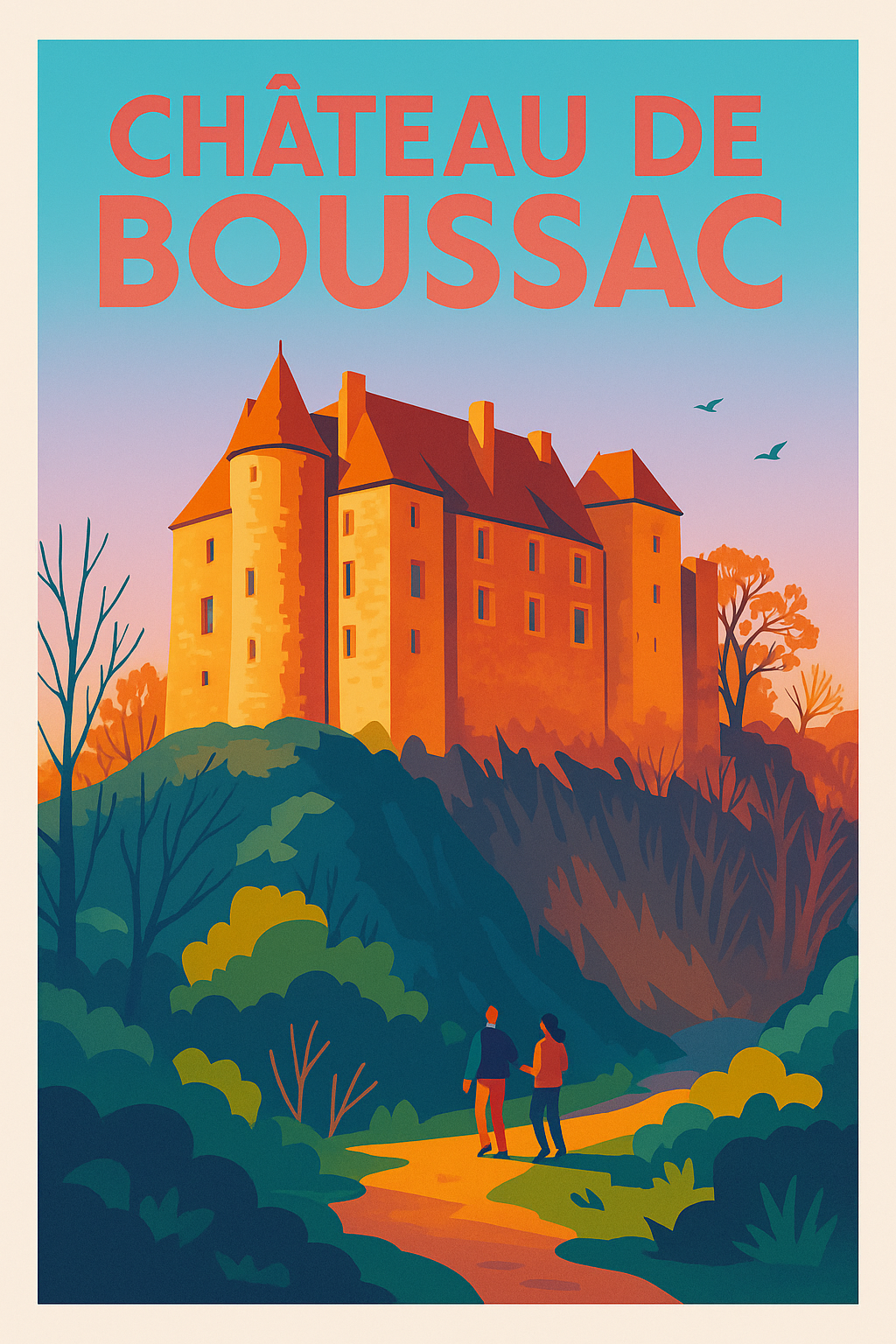 Affiche de Château de Boussac - L'éclat médiéval au cœur de la Creuse