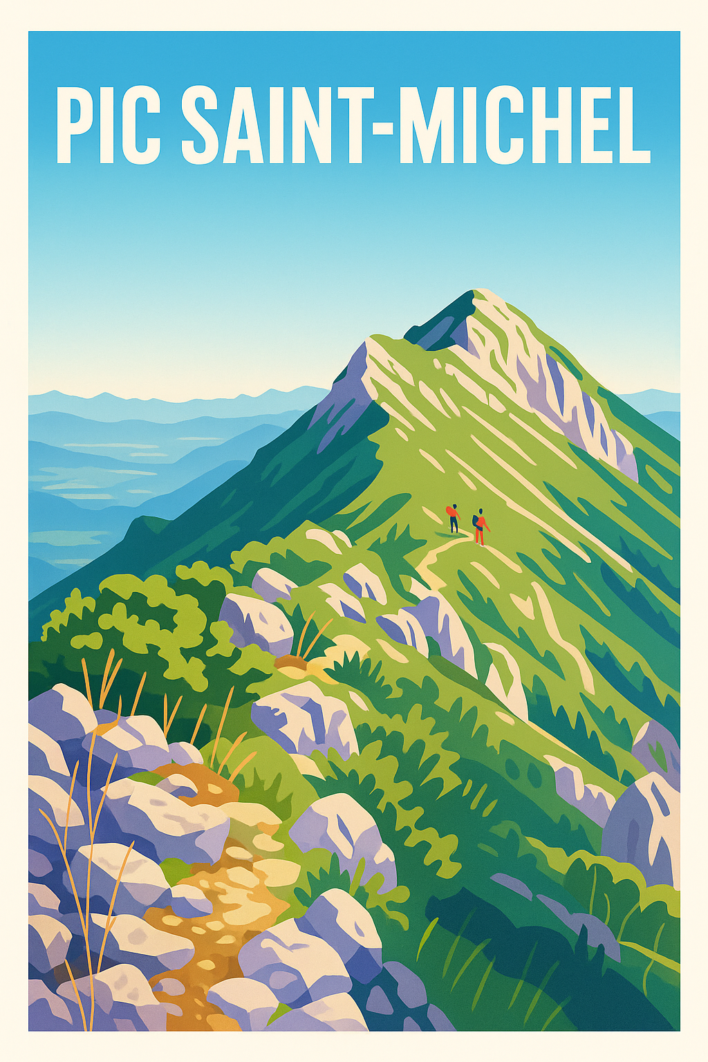 Affiche de Pic Saint-Michel - L'aventure au sommet du Vercors