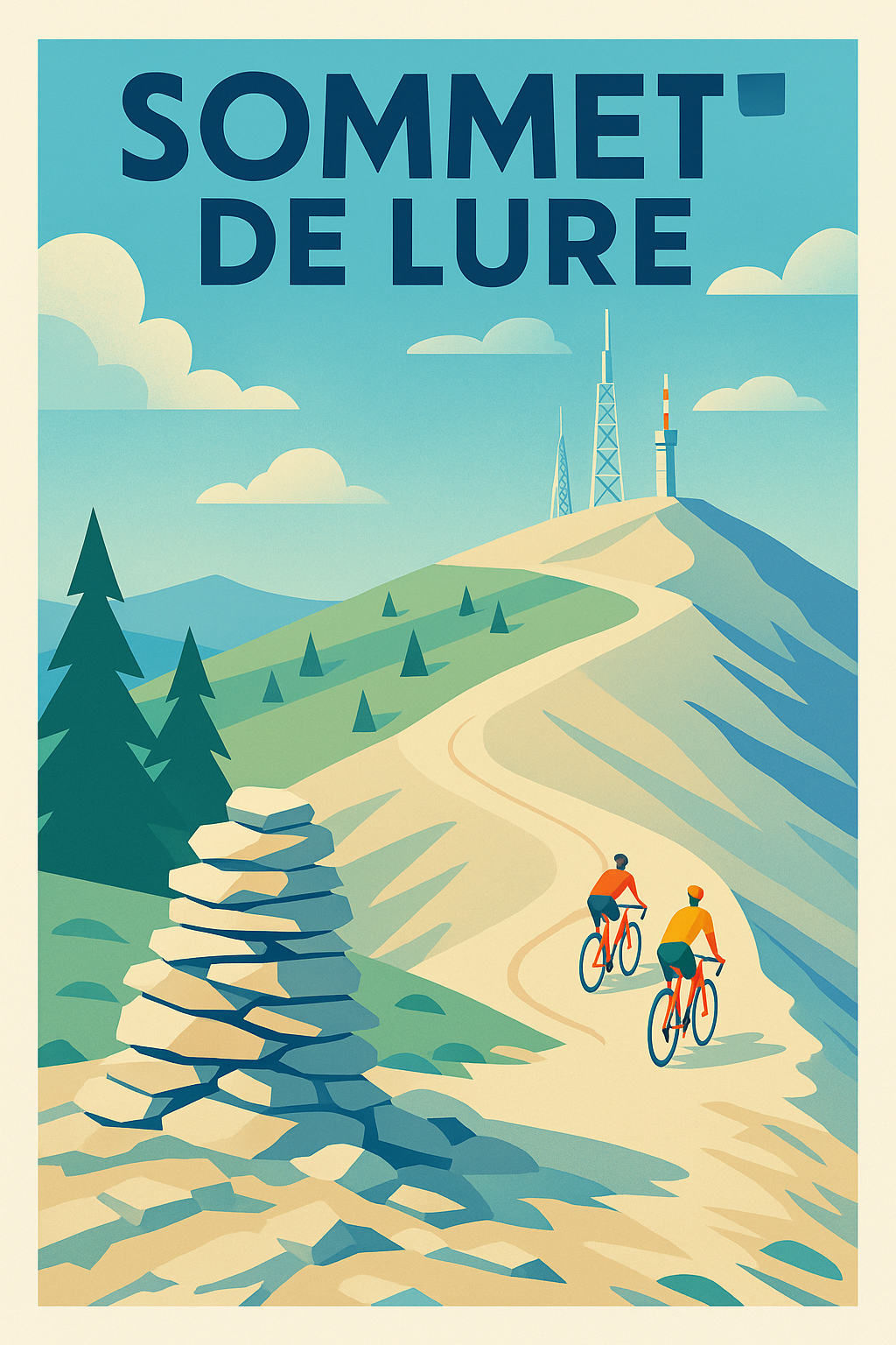Affiche de Sommet de Lure - L'ascension mythique de la Provence