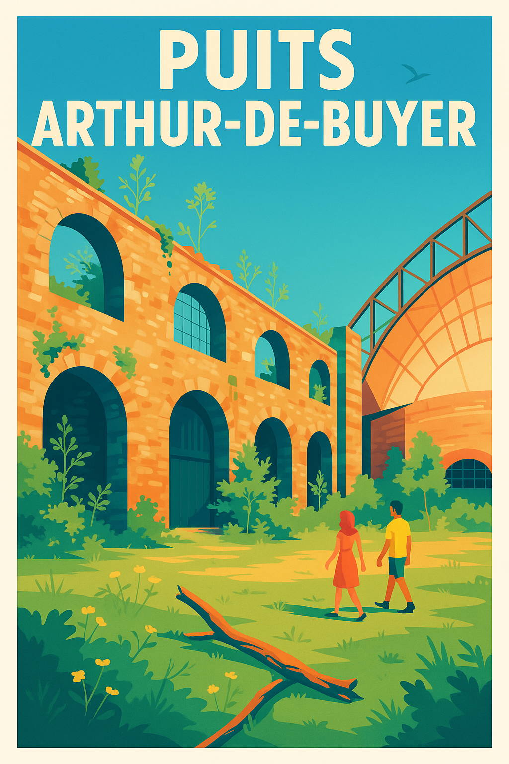 Affiche du Puits Arthur-de-Buyer, Magny-Danigon | Afich