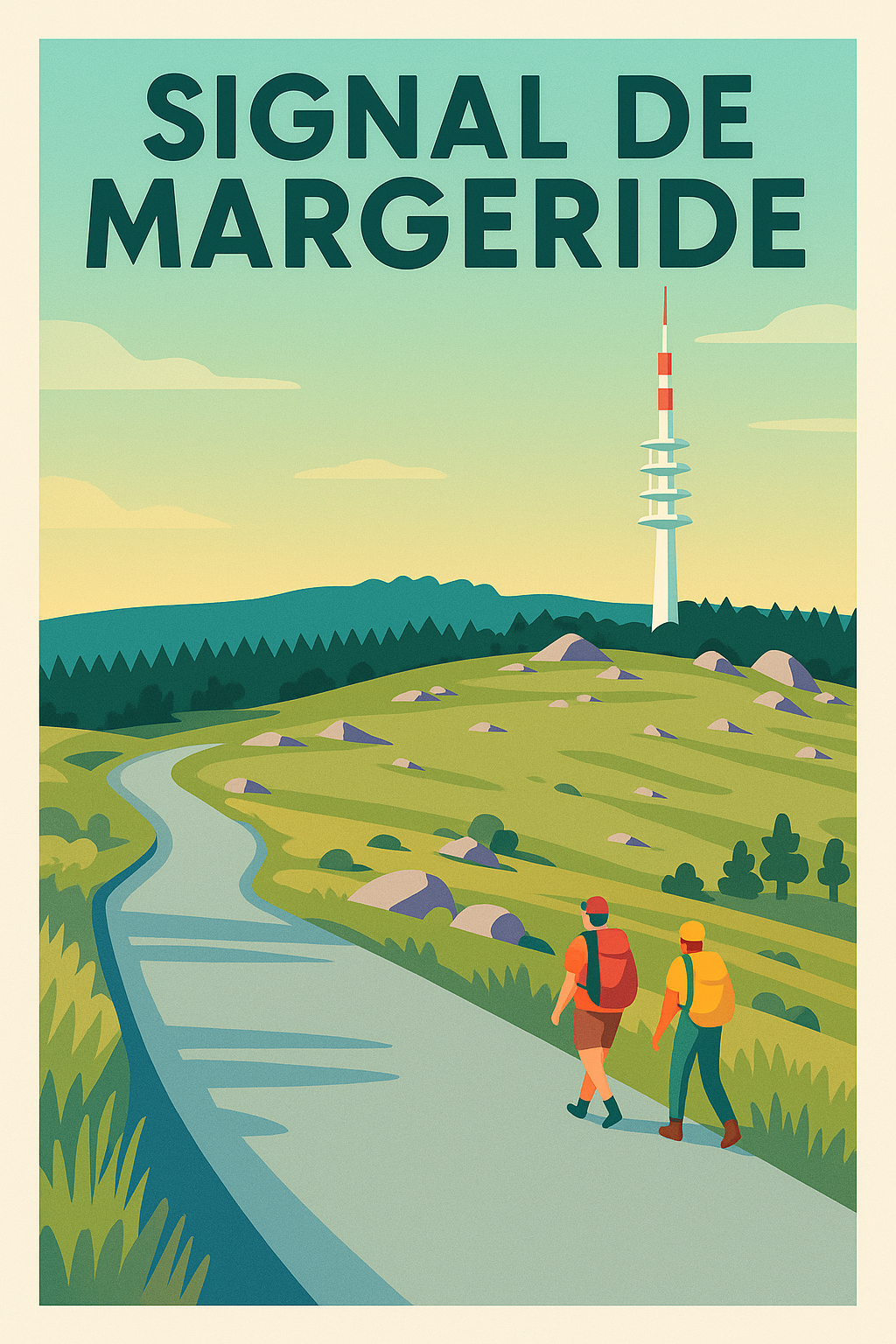 Affiche de Signal de Margeride - L'évasion sauvage au sommet de la Lozère