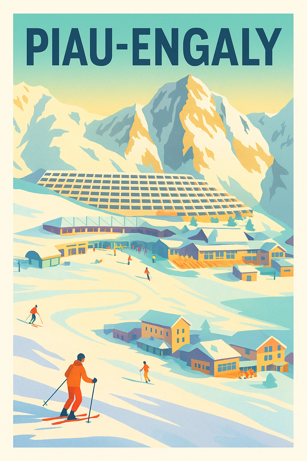 Affiche de Piau-Engaly - L'esprit des Pyrénées en altitude