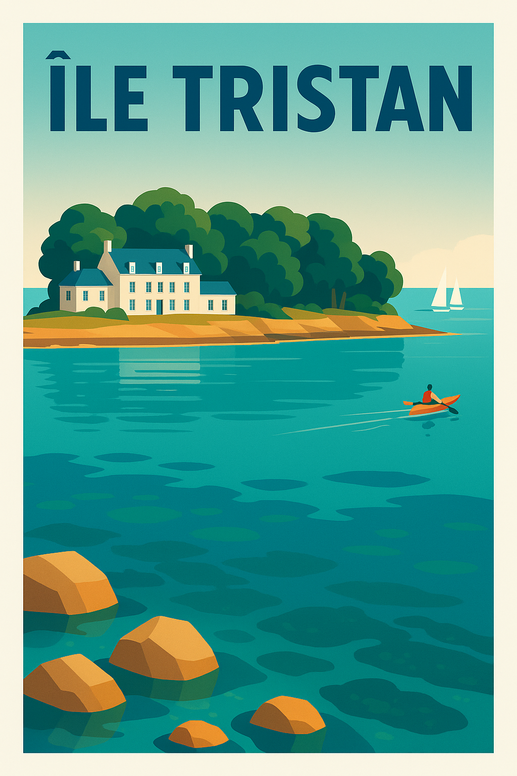 Affiche de Île Tristan - L'évasion sauvage au cœur de la baie de Douarnenez