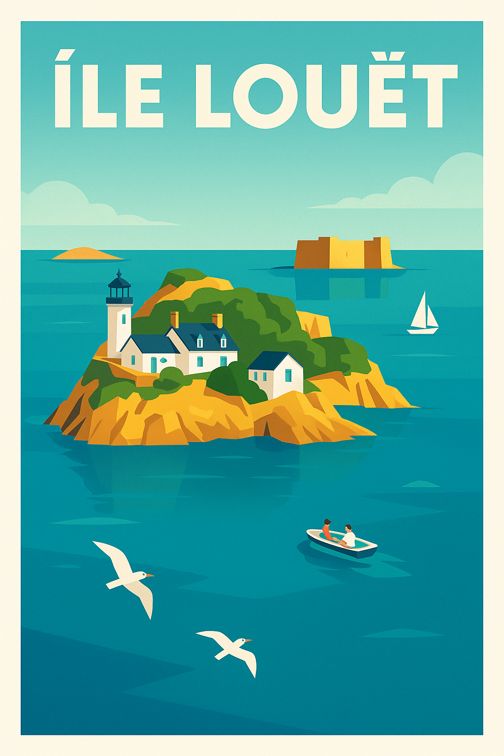 Affiche de Île Louët - Évasion poétique au cœur de la Baie de Morlaix