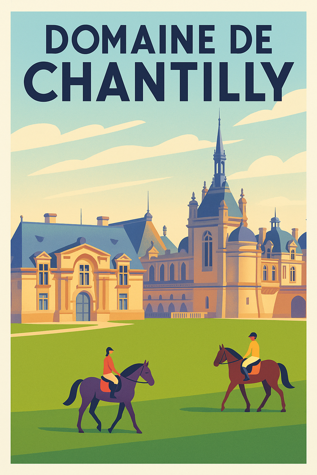 Affiche de Domaine de Chantilly - L'élégance équestre au cœur de l'histoire