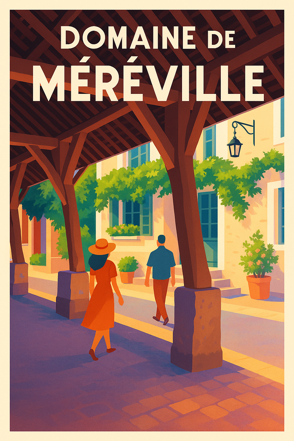 Affiche de Domaine de Méréville - L'élégance intemporelle d'un jardin remarquable