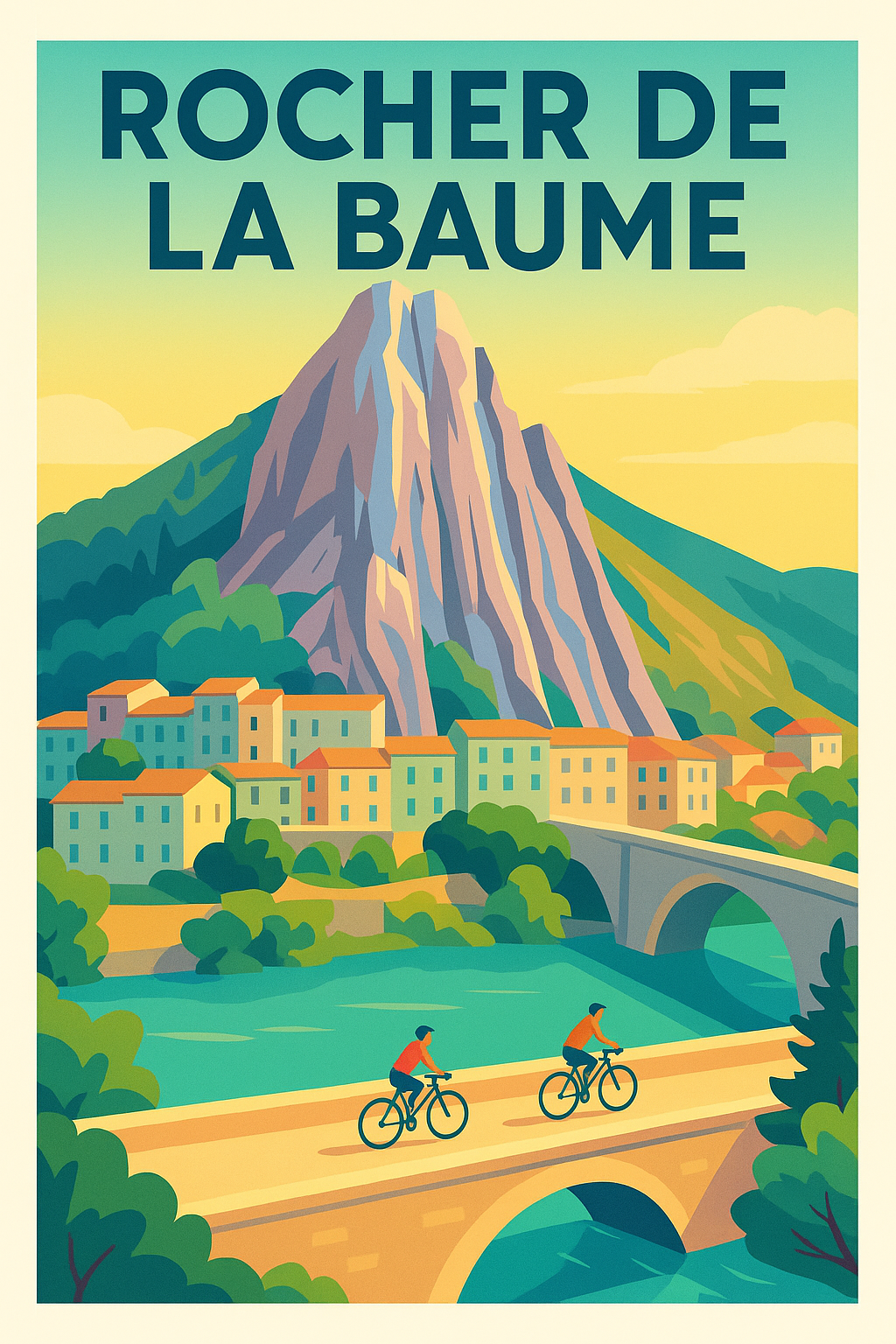 Affiche de Rocher de la Baume - L'éclat de la Provence au fil de l'eau