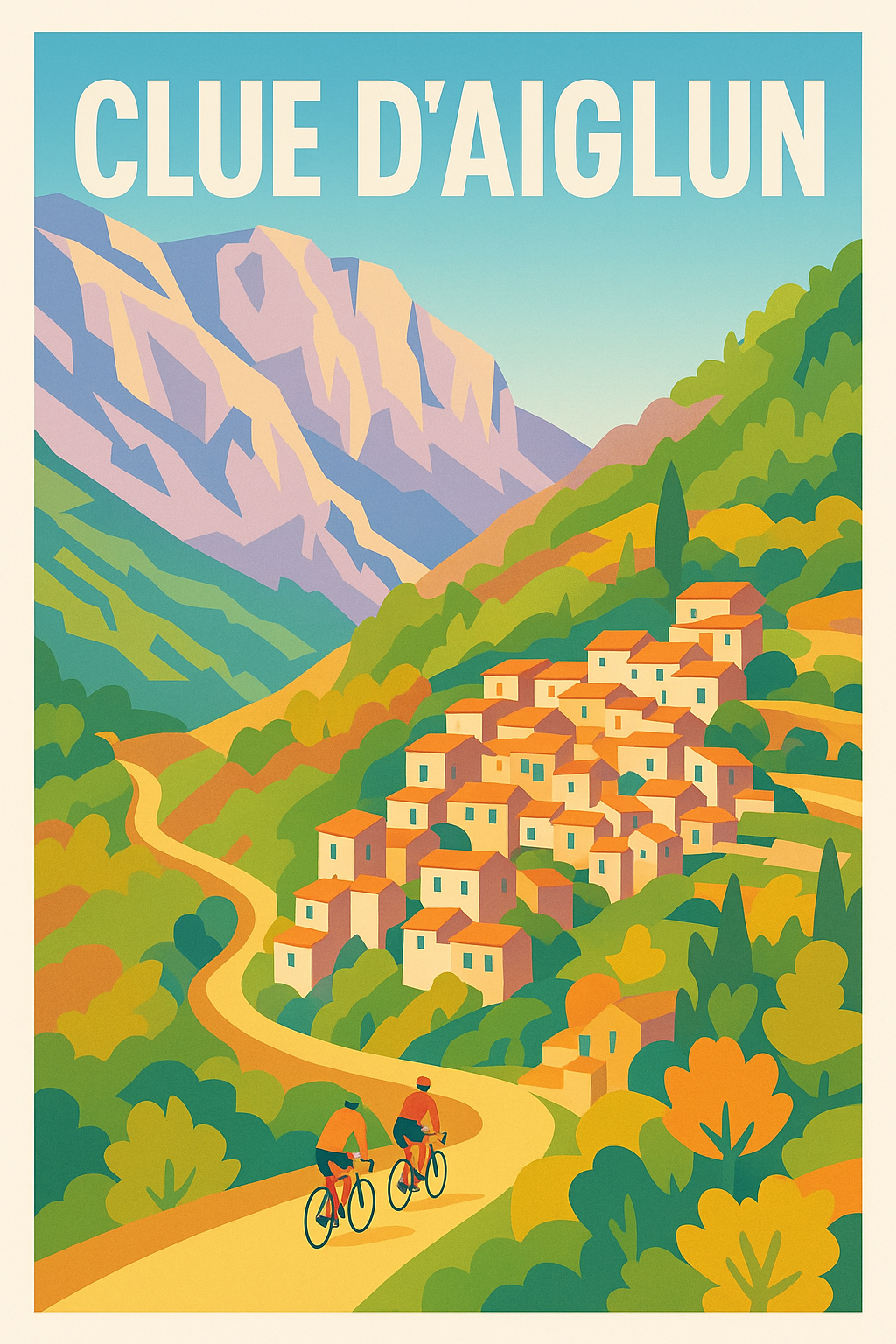 Affiche de Clue d'Aiglun - L'échappée sauvage au cœur des Alpes-Maritimes