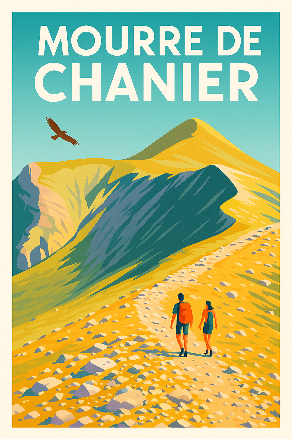 Affiche de Mourre de Chanier - L'ascension majestueuse du Verdon