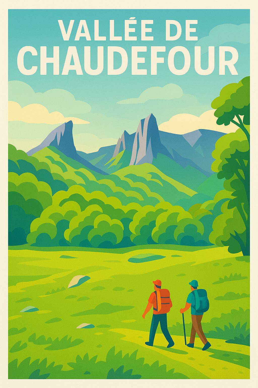 Affiche de Vallée de Chaudefour - L'écrin sauvage de l'Auvergne