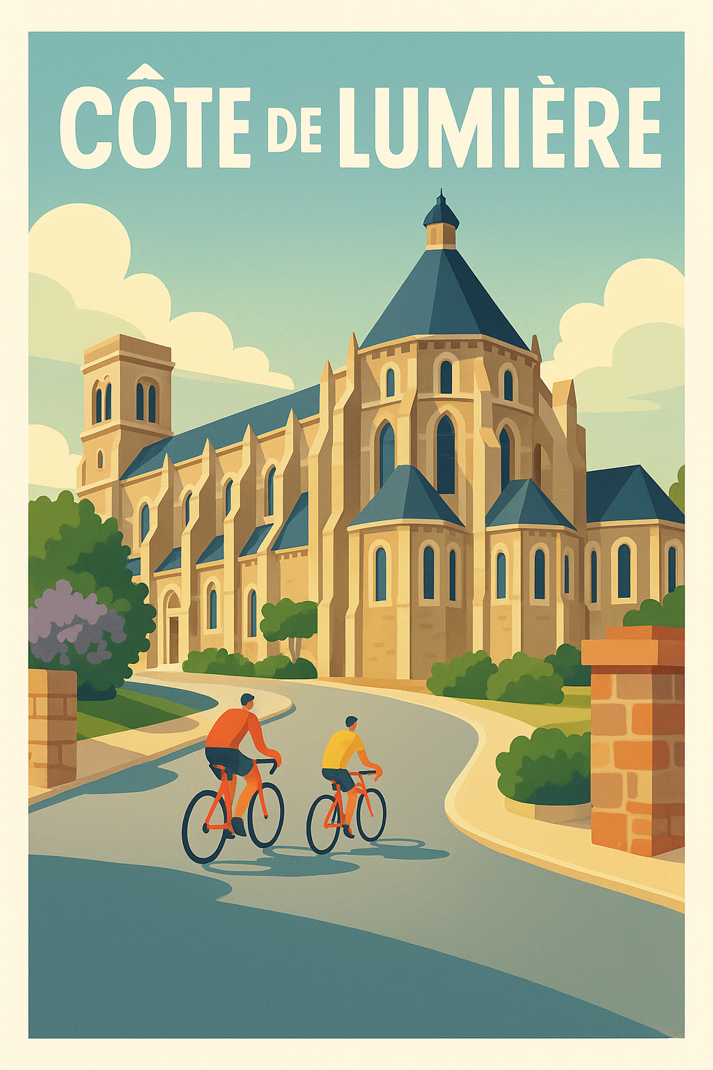 Affiche de Côte de Lumière - Échappée belle entre patrimoine et soleil