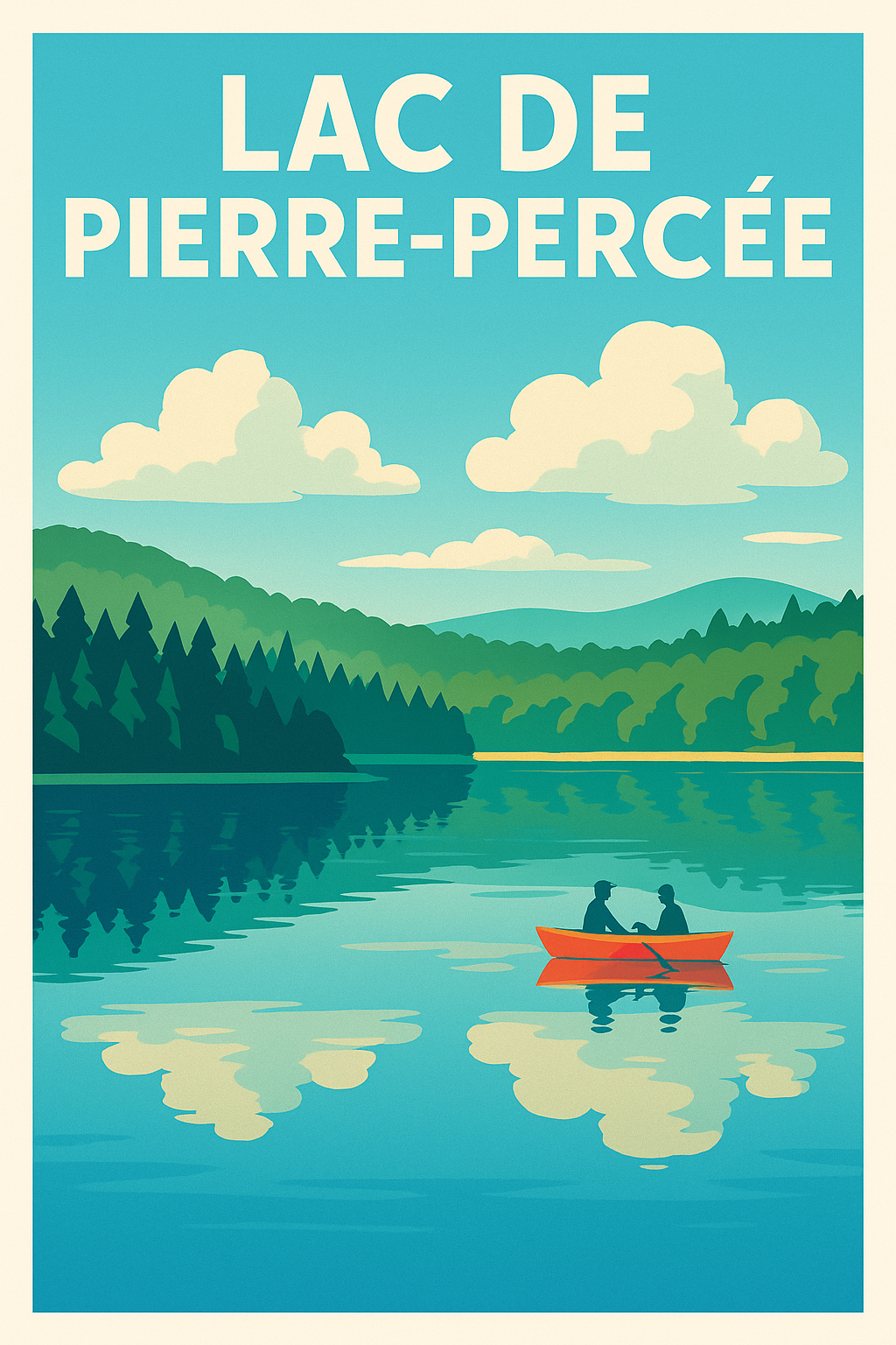 Affiche de Lac de Pierre-Percée - L'évasion nature au cœur des Vosges