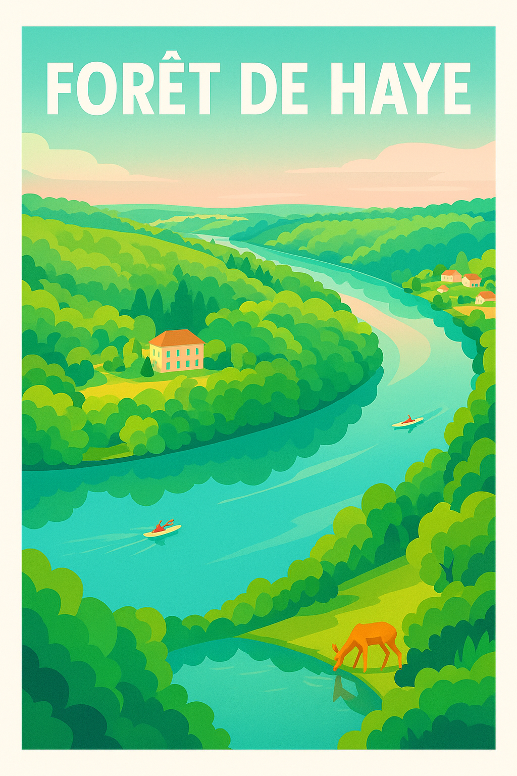 Affiche de Forêt de Haye - L'écrin de verdure aux portes de Nancy