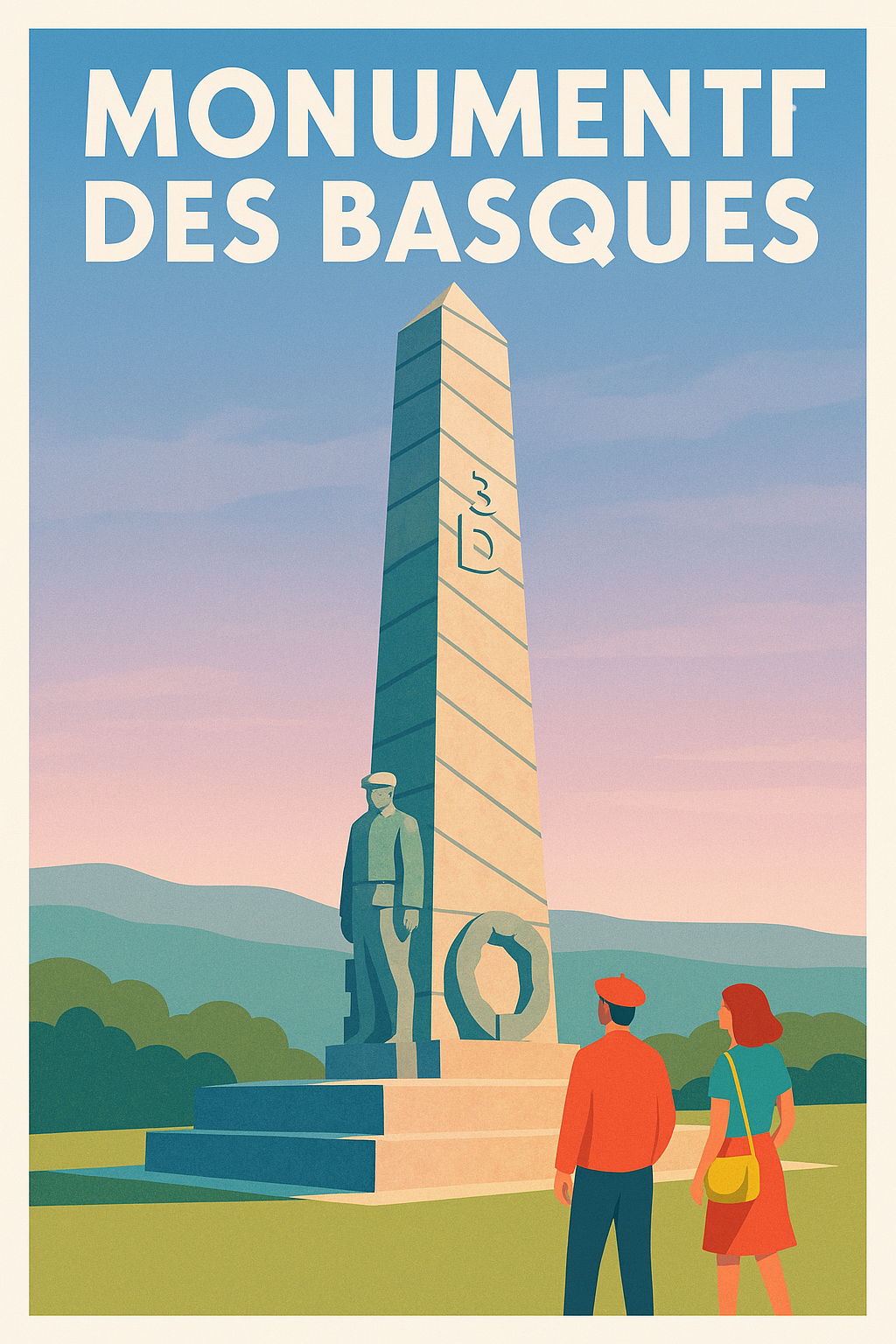Affiche de Monument des Basques - L'élégance du patrimoine en héritage