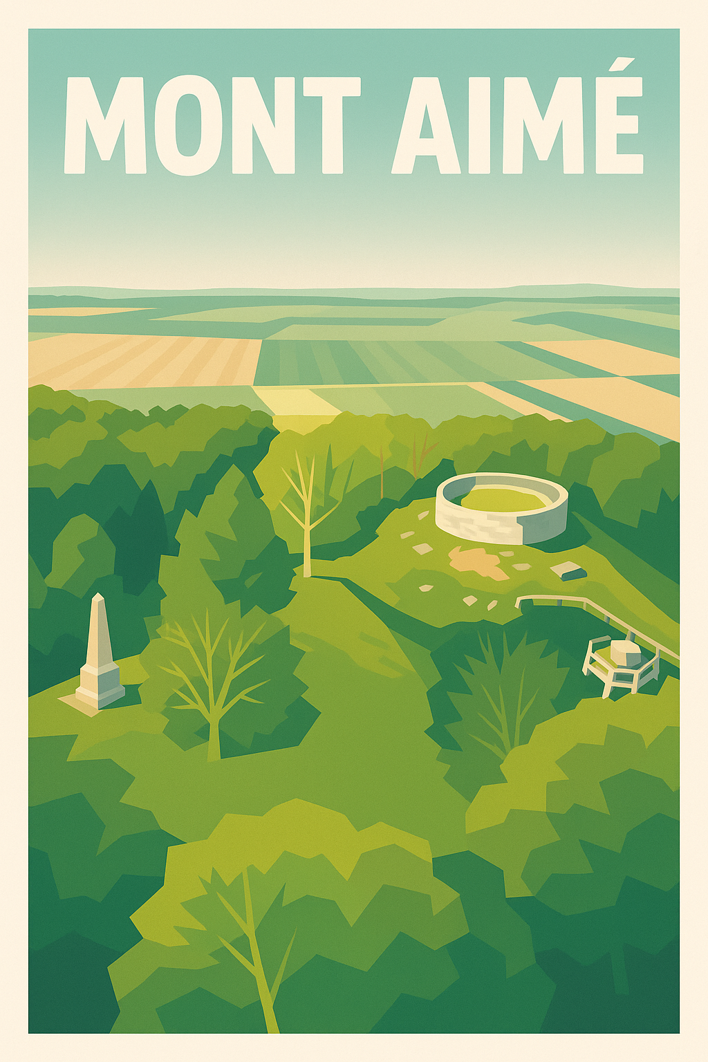 Affiche de Mont Aimé - Panorama Historique et Naturel