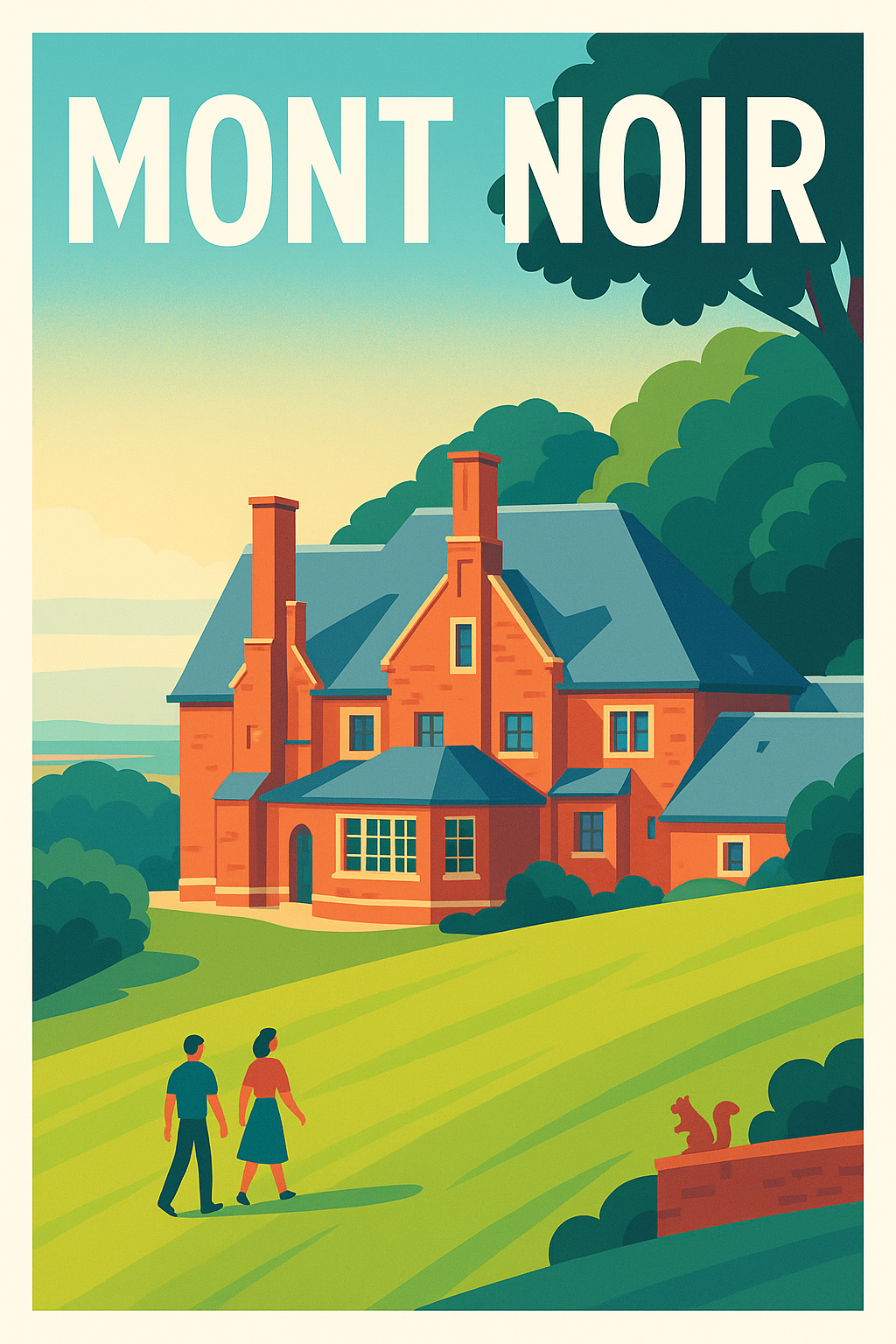 Affiche de Mont Noir - L'élégance intemporelle d'une demeure de charme