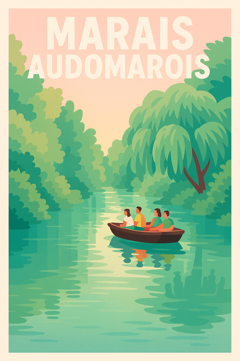 Affiche de Marais Audomarois - Une Escapade Nature au Fil de l'Eau