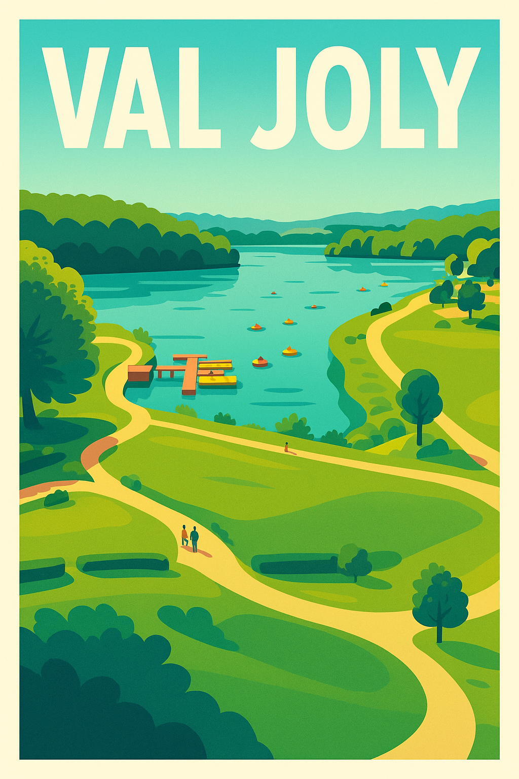 Affiche de Val Joly - L'écrin de nature au cœur de l'Avesnois