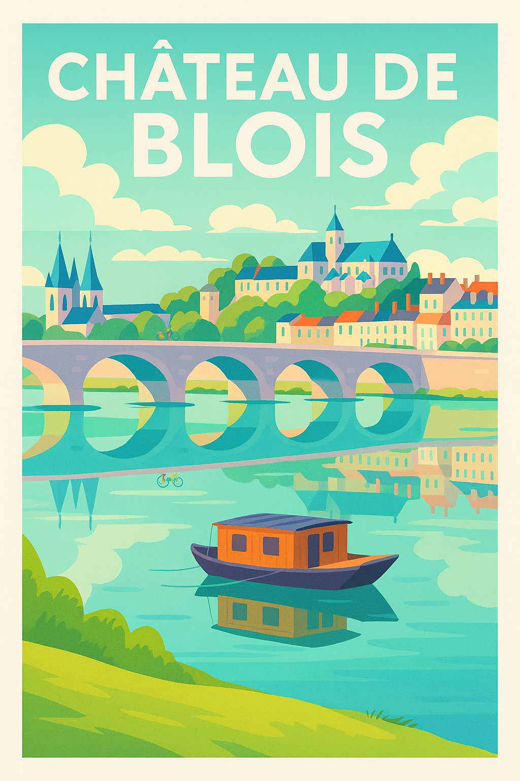 Affiche de Château de Blois - L'élégance royale au fil de la Loire