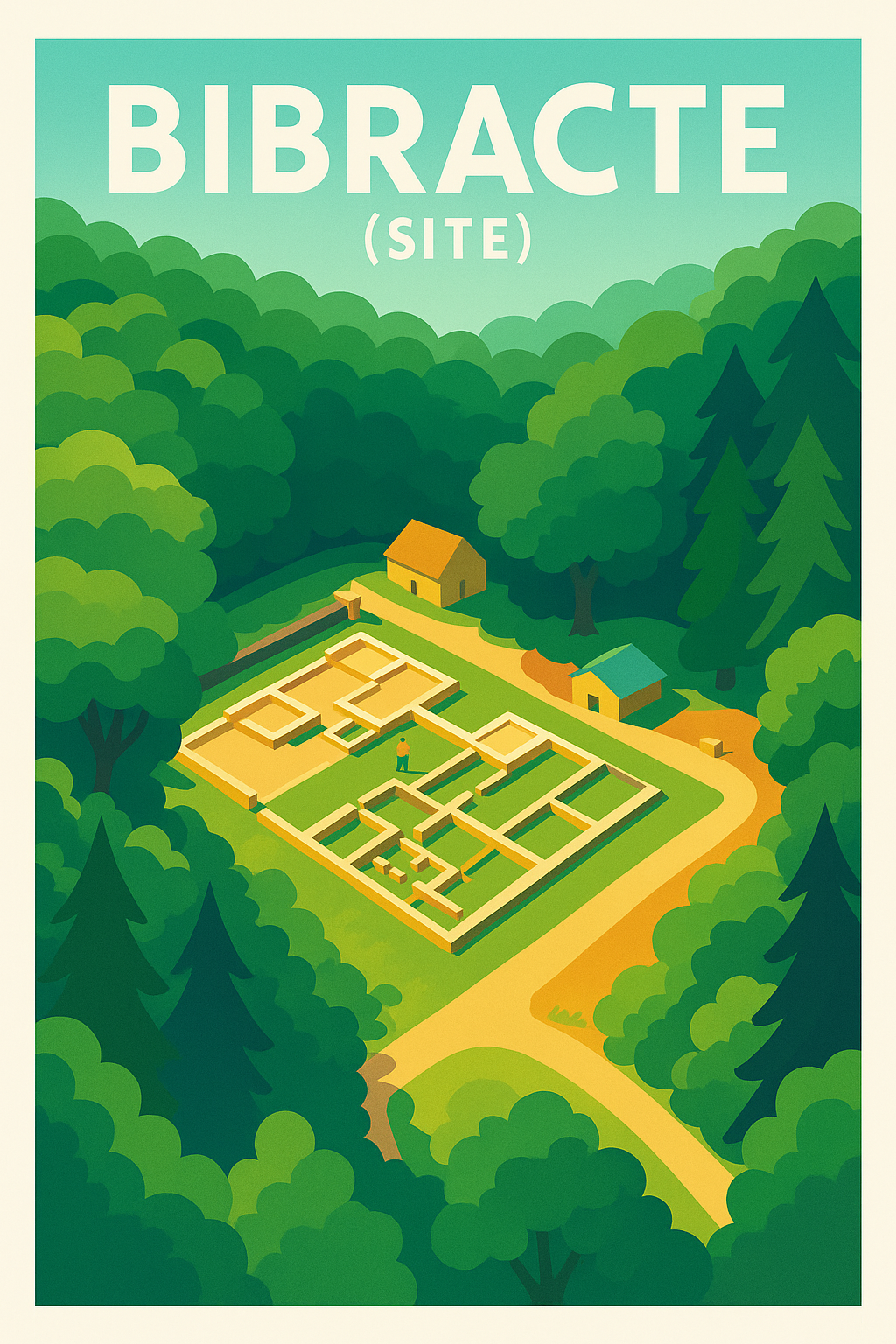 Affiche de Bibracte - Voyage au cœur de la capitale celte