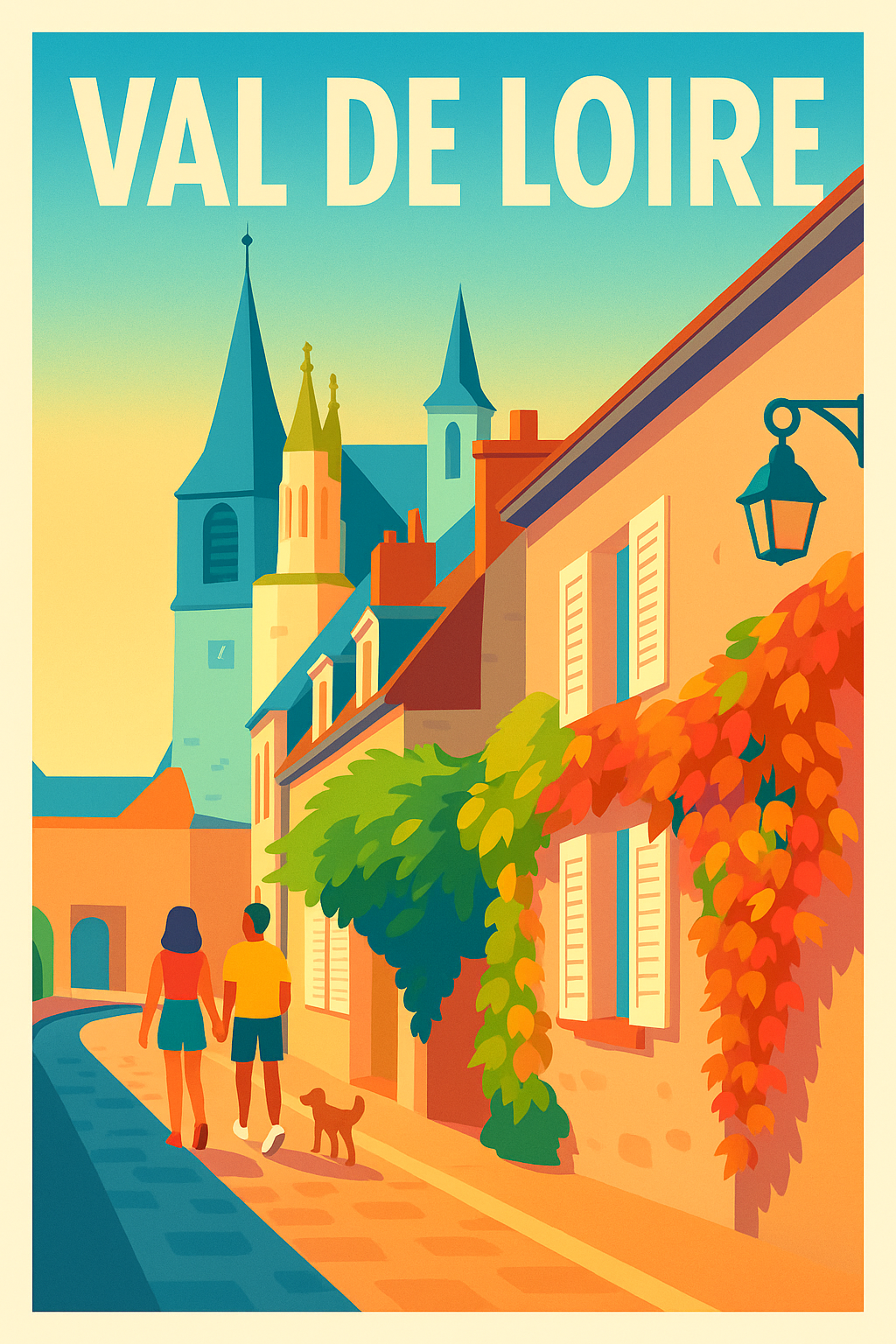 Affiche de Val de Loire - L'élégance bucolique au cœur de la France