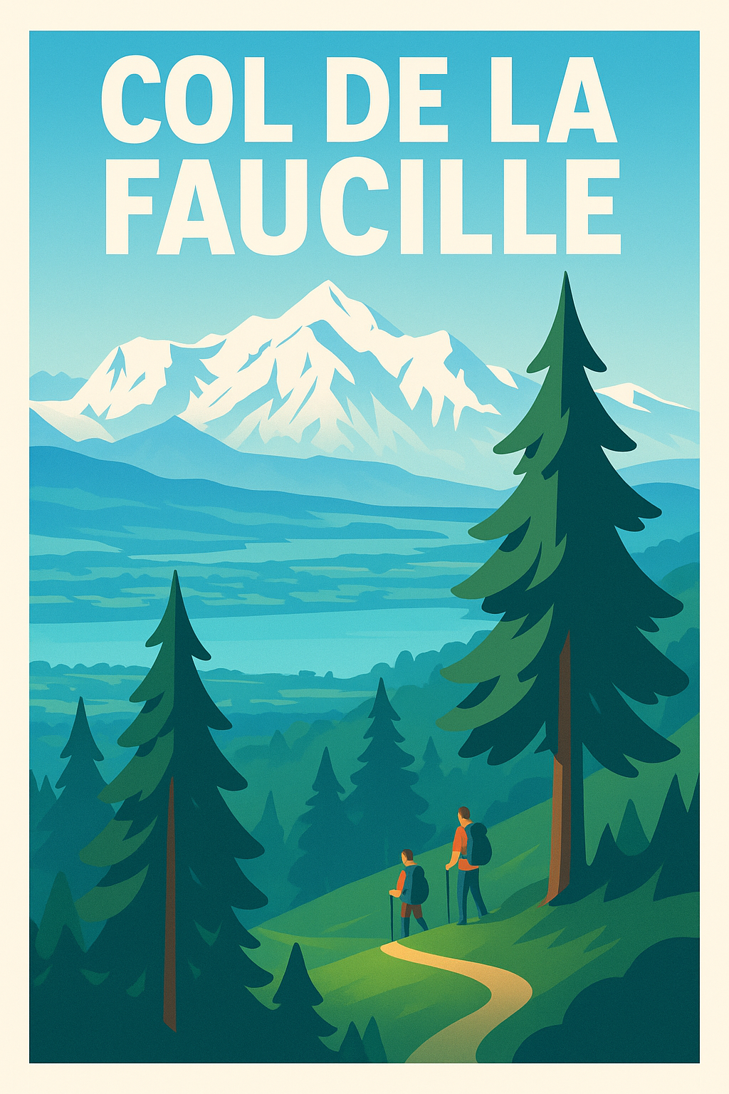 Affiche de Col de la Faucille - Évasion au sommet du Jura