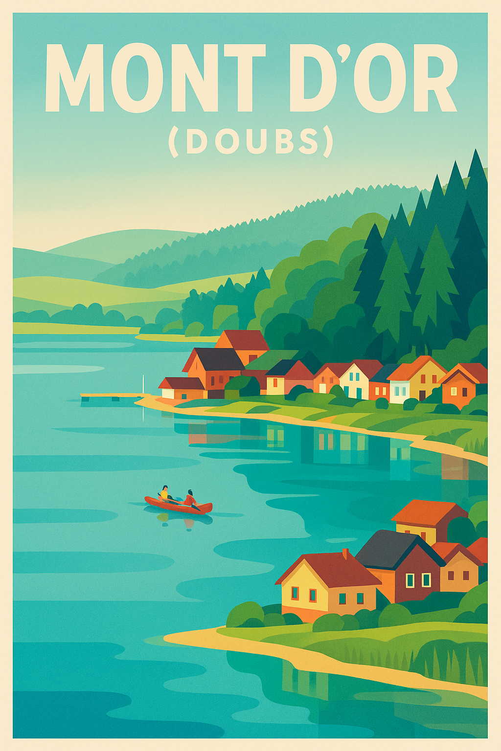 Affiche de Mont d'Or - L'évasion au cœur des paysages du Doubs