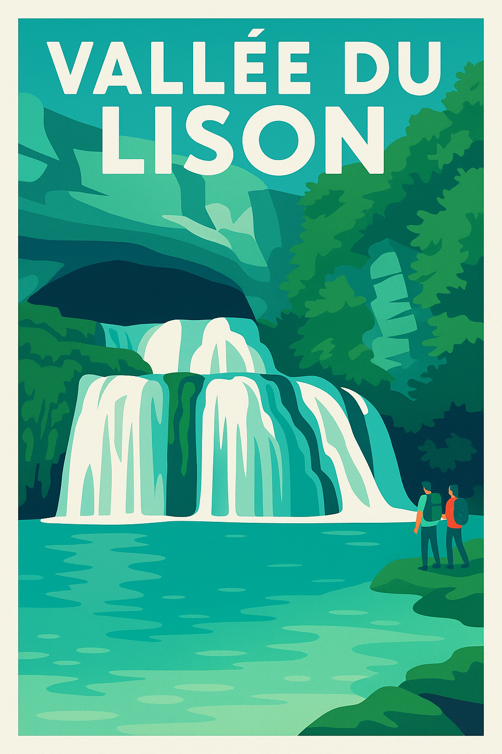 Affiche de Vallée du Lison - L'éclat sauvage du Jura