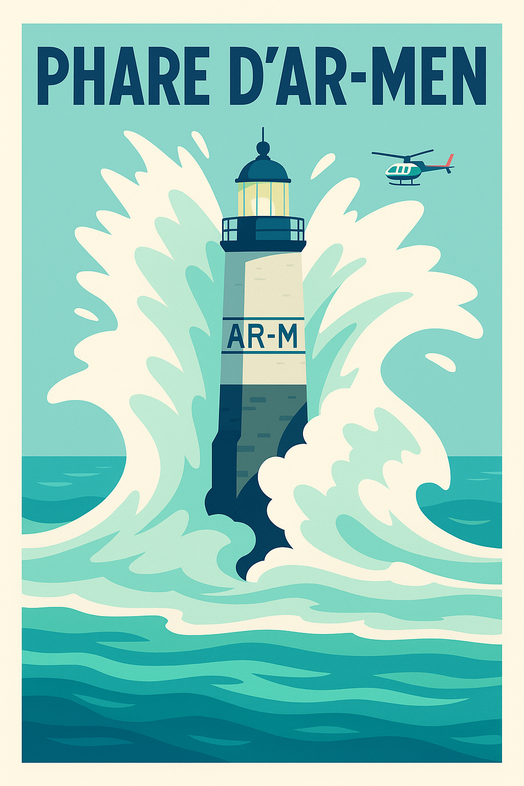 Affiche de Phare d'Ar-Men - L'Enfer des Enfers au cœur des vagues