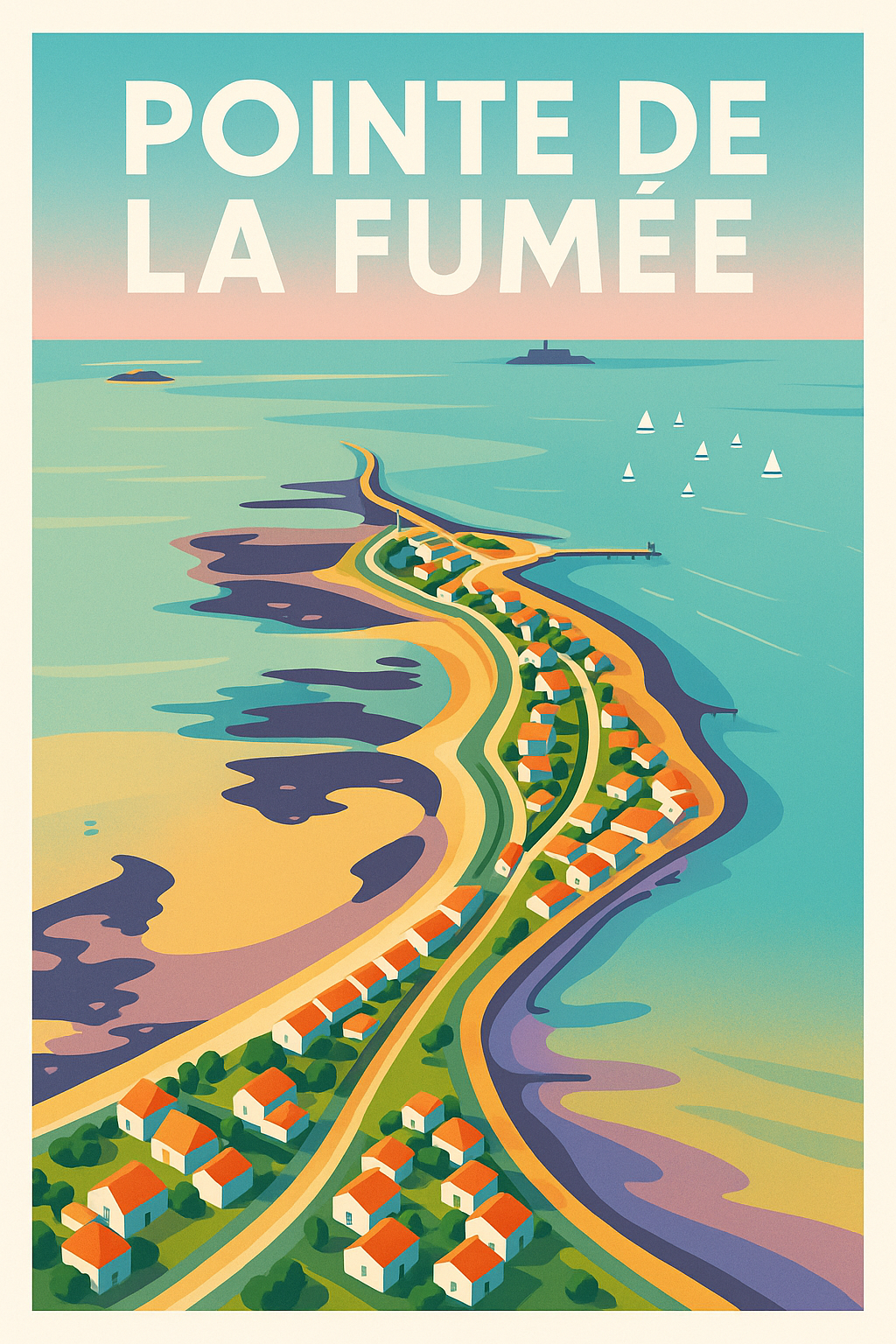 Affiche de Pointe de la Fumée - L'échappée maritime entre terre et mer