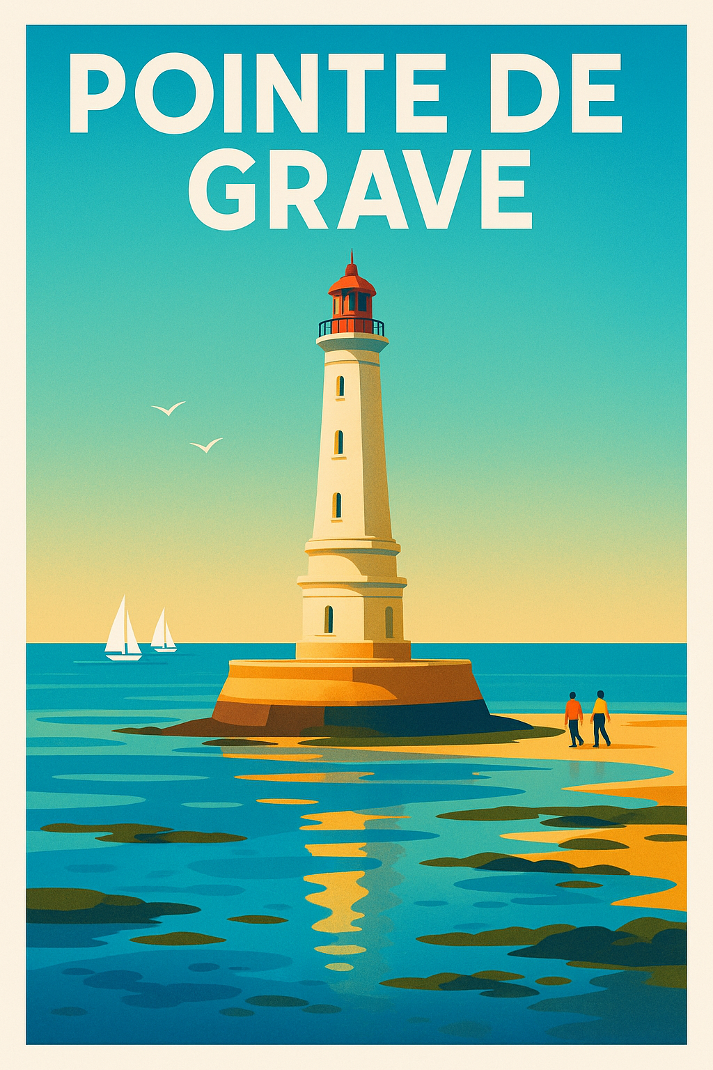Affiche de Pointe de Grave - L'éclat majestueux de l'estuaire