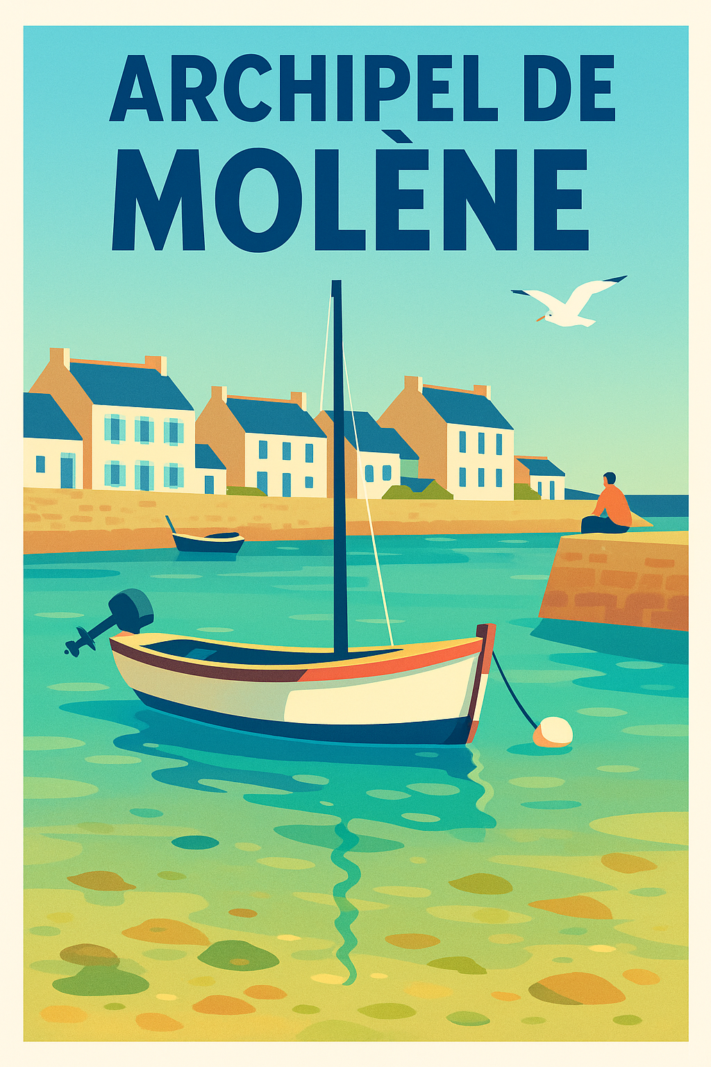 Affiche de Archipel de Molène - L'évasion sauvage au cœur de la mer d'Iroise