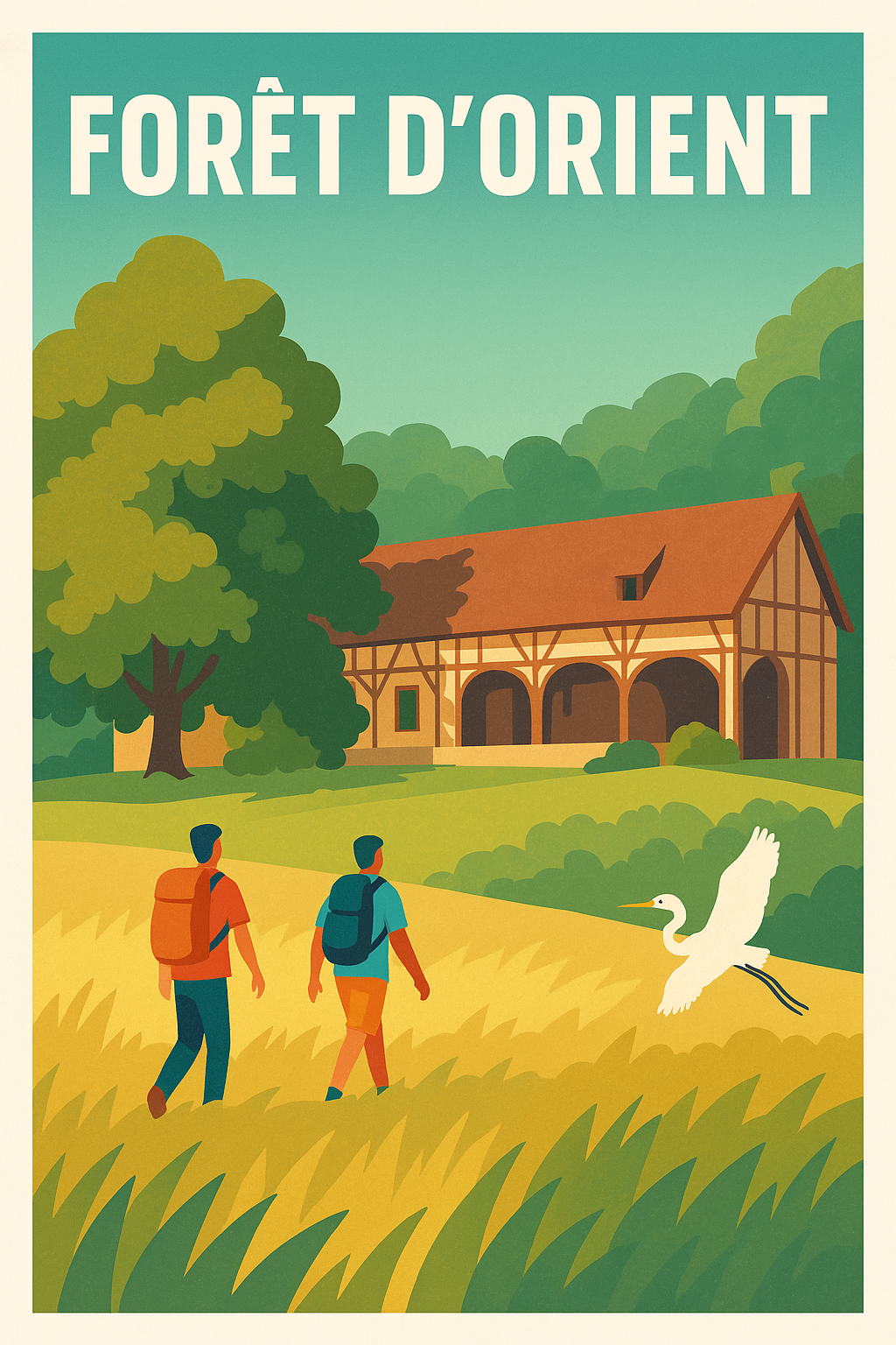 Affiche de Forêt d'Orient - Évasion nature au cœur de la Champagne