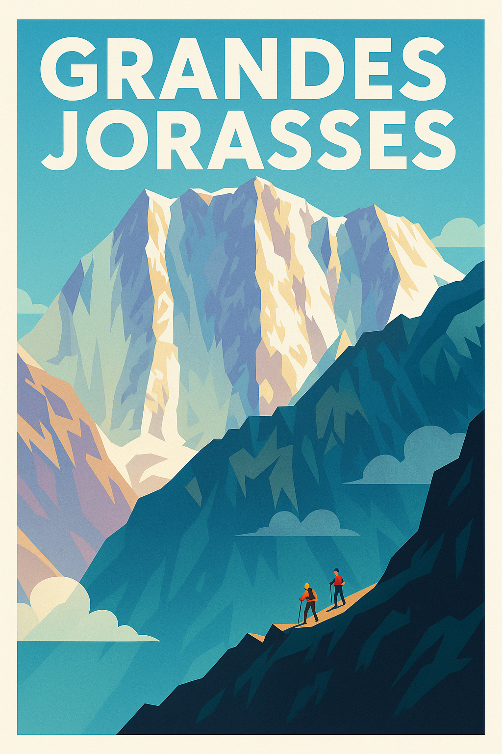 Affiche de Grandes Jorasses - Le sommet mythique des Alpes