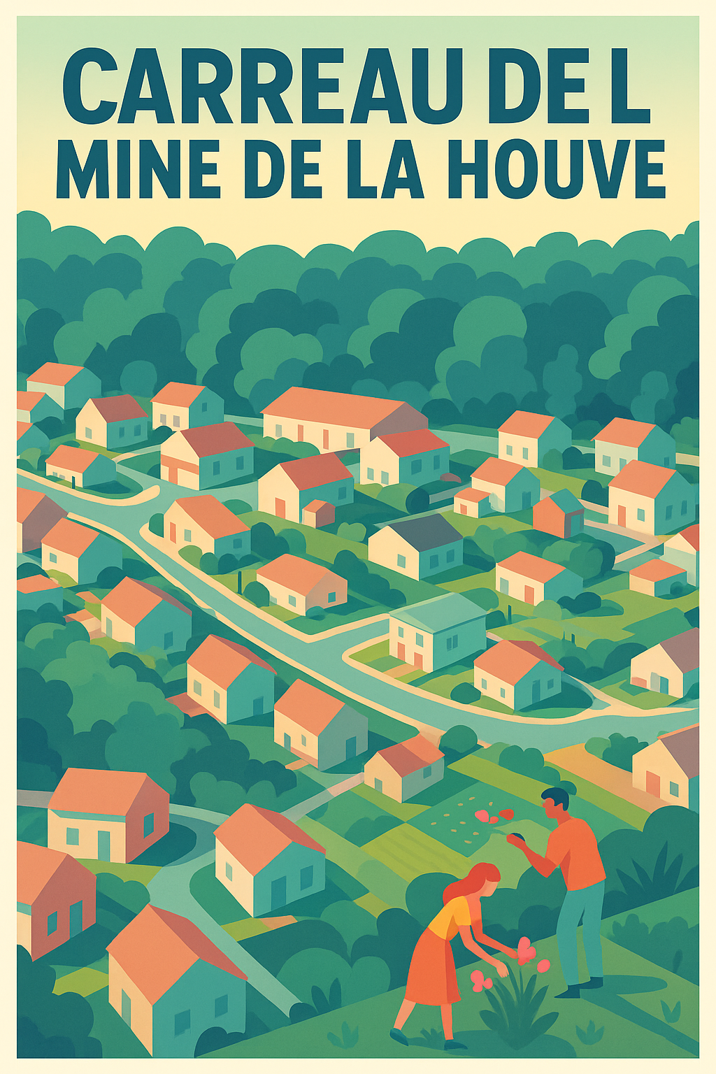 Affiche de La Houve - L'élégance vintage du patrimoine minier