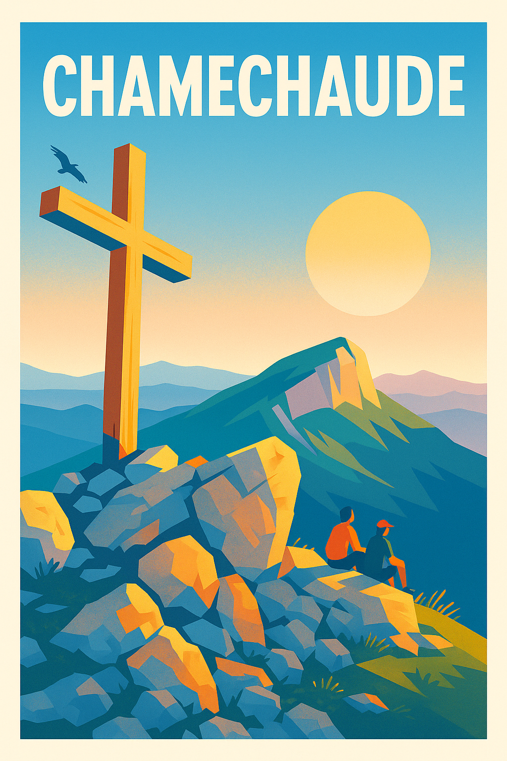Affiche de Chamechaude - Le sommet majestueux de la Chartreuse