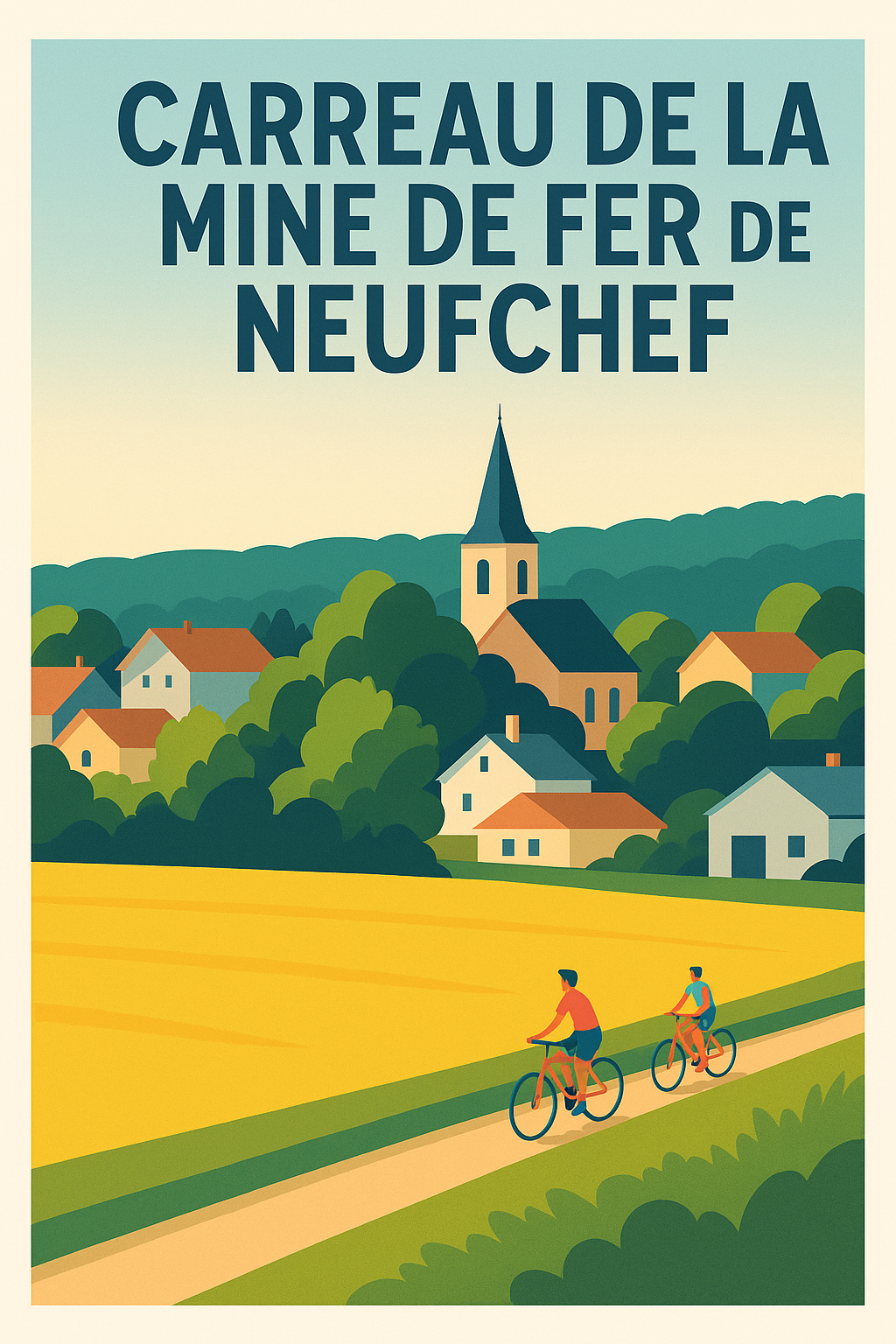 Affiche de Neufchef - L'éclat du patrimoine minier au cœur de la nature