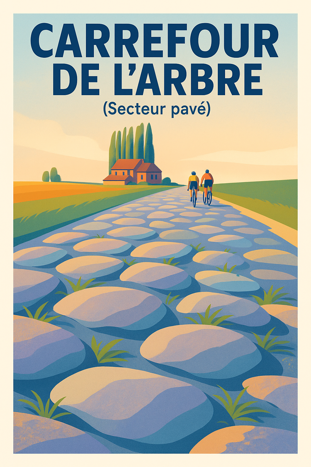Affiche de Carrefour de l'Arbre - La légende des pavés du Nord